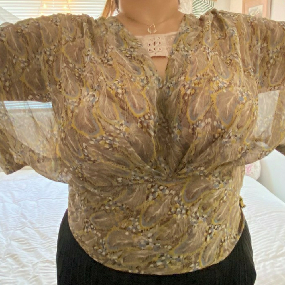 🍀Used blouse top